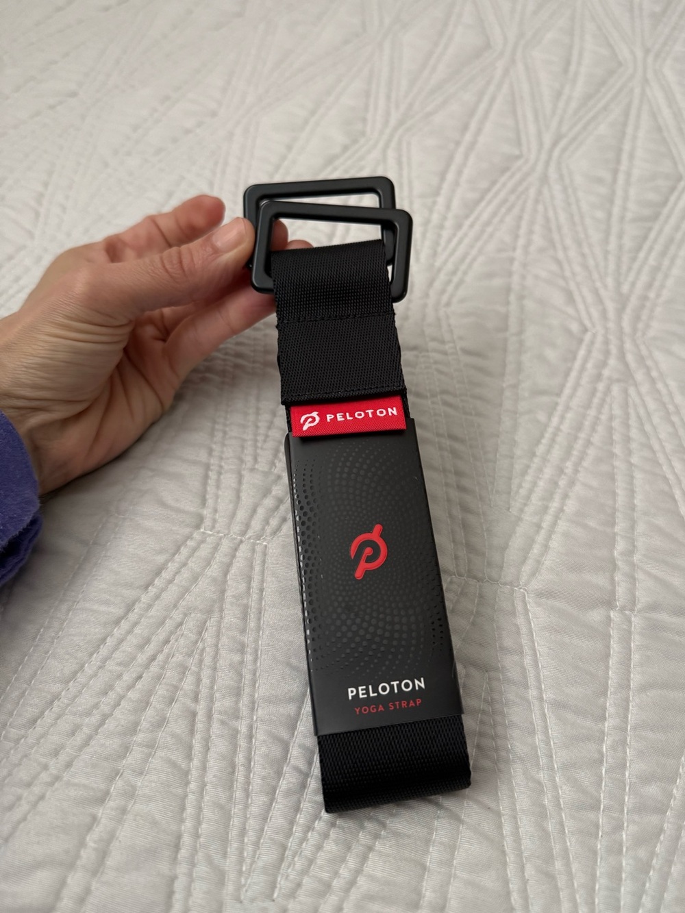Peloton Black Yoga Strap
